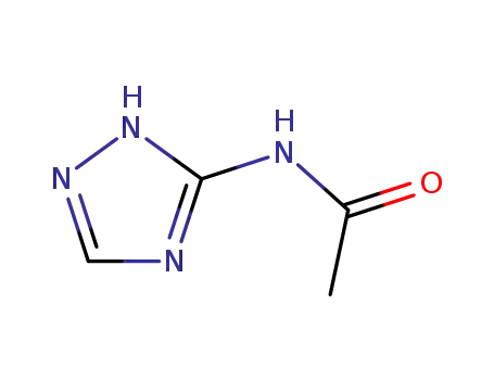 Molecular Structure of 5295-23-8 (N-(2H-1,2,4-Triazole-3-yl)acetamide)