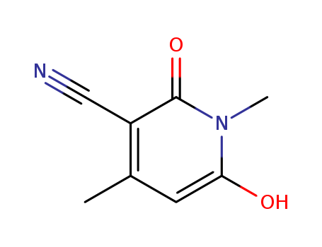 3-Pyridinecarbonitrile,1,2-dihydro-6-hydroxy-1,4-dimethyl-2-oxo-(27074-03-9)