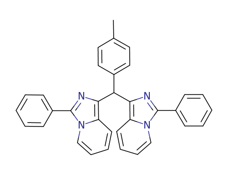 bis(3-phenyl-1-imidazo[1,5-a]pyridyl)-4-methylphenylmethane