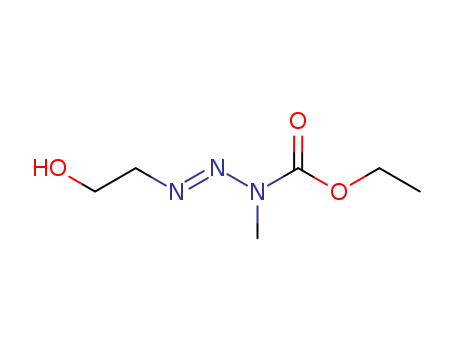 2-TRIAZ-1-ENE-1-CARBOXYLIC ACID,3-(2-HYDROXYETHYL)-1-METHYL-,ETHYL ESTER