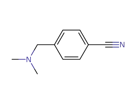 Molecular Structure of 35525-86-1 (4-[(DIMETHYLAMINO)METHYL]BENZONITRILE)