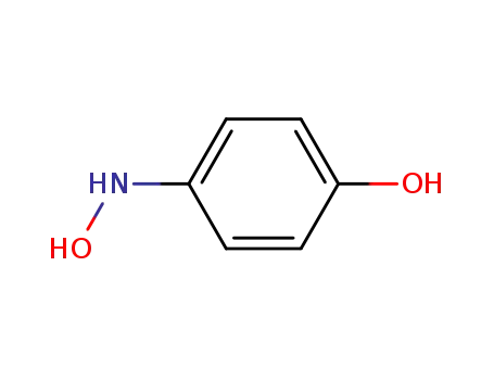 Molecular Structure of 3505-87-1 (Phenol, 4-(hydroxyamino)-)