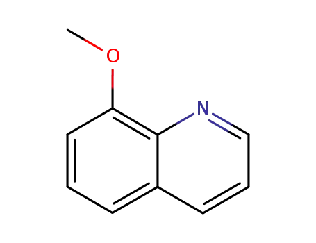 Molecular Structure of 938-33-0 (8-METHOXYQUINOLINE)
