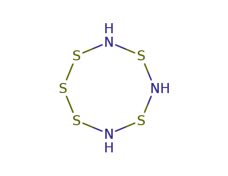 Molecular Structure of 638-50-6 (1,2,3,5,7,4,6,8-Pentathiatriazocine)