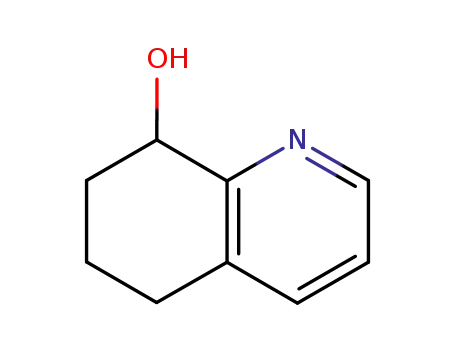 Molecular Structure of 14631-46-0 (5,6,7,8-Tetrahydroquinolin-8-ol)