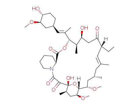 Molecular Structure of 104987-12-4 (Ascomycin)
