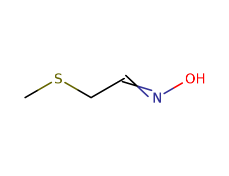 10533-67-2,Methylthioacetaldoxime,Acetaldehyde,(methylthio)-, oxime (7CI,8CI,9CI);(Methylthio)acetaldehyde oxime;Acetaldehyde,2-(methylthio)-, oxime;N-Hydroxy-2-(methylsulfanyl)ethanimine;