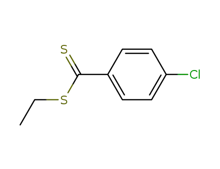 Molecular Structure of 27249-72-5 (4-Chlorodithiobenzoic acid ethyl ester)