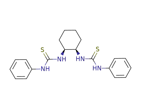Molecular Structure of 1013937-44-4 (N,N''-cis-1,2-cyclohexanediylbis[N'-phenylthiourea])
