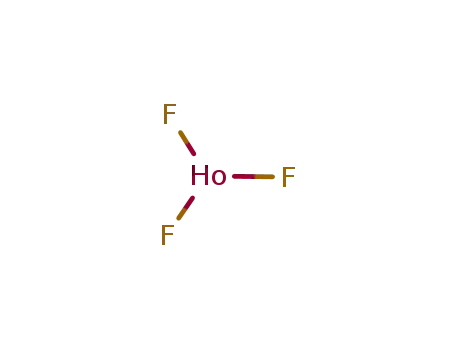 Molecular Structure of 13760-78-6 (Holmium fluoride)