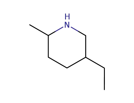 Molecular Structure of 104-89-2 (5-ETHYL-2-METHYLPIPERIDINE)