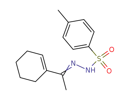 Molecular Structure of 41780-85-2 (1-acetylcyclohexene p-tosylhydrazone)