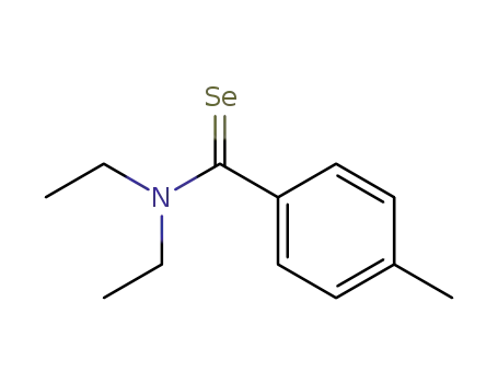 Molecular Structure of 160594-72-9 (N,N-diethyl-4-methylselenobenzamide)