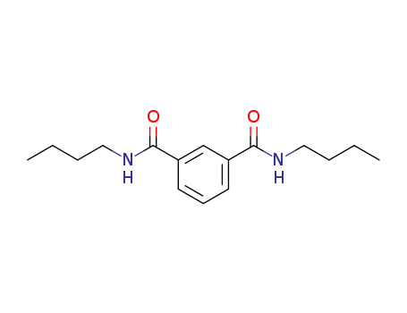 Molecular Structure of 15088-35-4 (1,3-Benzenedicarboxamide, N,N'-dibutyl-)