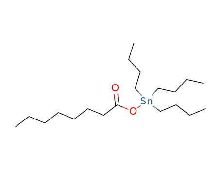 Molecular Structure of 10603-63-1 (tributyl(octanoyloxy)stannane)