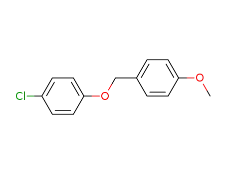 Molecular Structure of 31574-11-5 (1-chloro-4-[(4-methoxybenzyl)oxy]benzene)