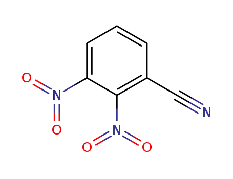 Molecular Structure of 90325-27-2 (2,3-dinitro-benzonitrile)