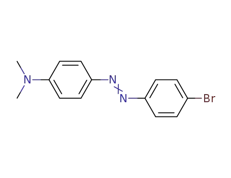 Molecular Structure of 3805-65-0 (4-[(E)-(4-bromophenyl)diazenyl]-N,N-dimethylaniline)