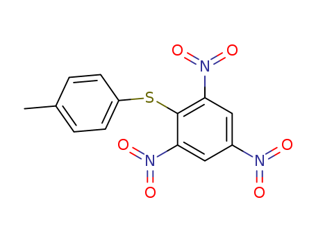 Benzene,2-[(4-methylphenyl)thio]-1,3,5-trinitro- cas  51030-13-8