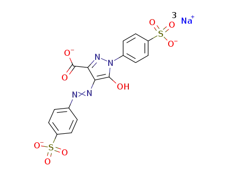 Molecular Structure of 1934-21-0 (Acid Yellow 23)