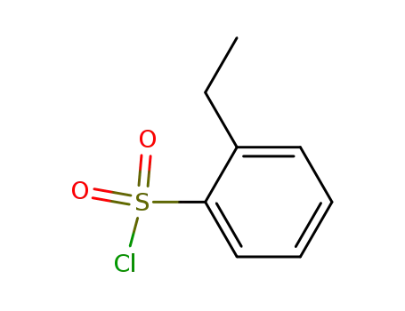 Molecular Structure of 34586-43-1 (2-ETHYLBENZENESULPHONYL CHLORIDE)