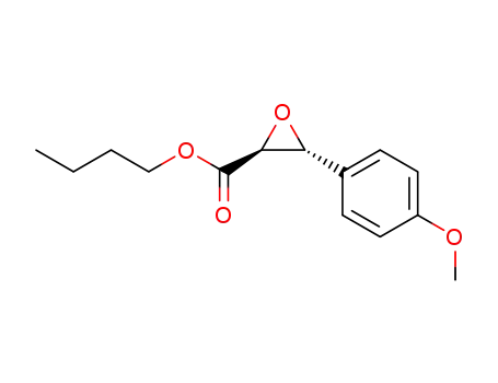 Molecular Structure of 139345-88-3 ((2S,3R)-trans-(4-methoxyphenyl)glycidic acid butyl ester)