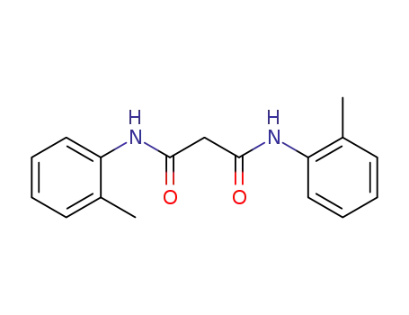 Molecular Structure of 10378-79-7 (N,N''-DI-O-TOLYL-MALONAMIDE)