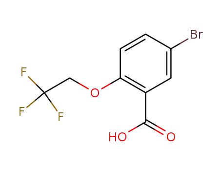 Benzoic acid, 5-bromo-2-(2,2,2-trifluoroethoxy)-