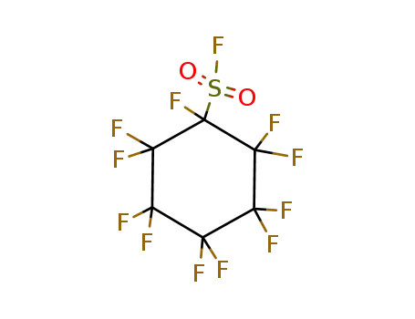 Molecular Structure of 355-03-3 (undecafluorocyclohexanesulphonyl fluoride)