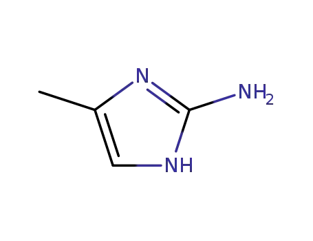 Molecular Structure of 6653-42-5 (5-METHYL-1H-IMIDAZOL-2-YLAMINE)