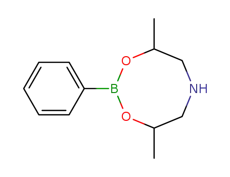Molecular Structure of 83733-36-2 (4,8-dimethyl-2-phenyl-[1,3,6,2]dioxazaborocane)