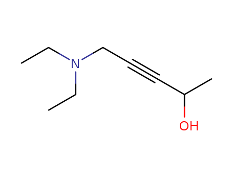 3-Pentyn-2-ol,5-(diethylamino)-