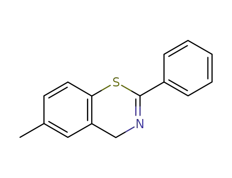 Molecular Structure of 124778-69-4 (2-phenyl-6-methyl-4H-1,3-benzothiazine)