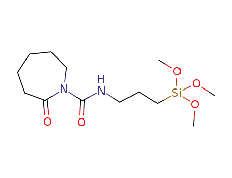 Molecular Structure of 106996-32-1 (N-[5-(TRIMETHOXYSILYL)-2-AZA-1-OXOPENTYL]CAPROLACTAM)