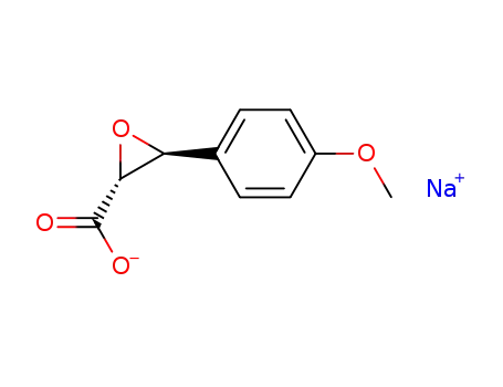 Molecular Structure of 136597-65-4 ((-)-(2R,3S)-sodium 3-(4-methoxyphenyl)glycidate)