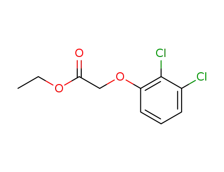 Molecular Structure of 37536-92-8 (Acetic acid, (2,3-dichlorophenoxy)-, ethyl ester)