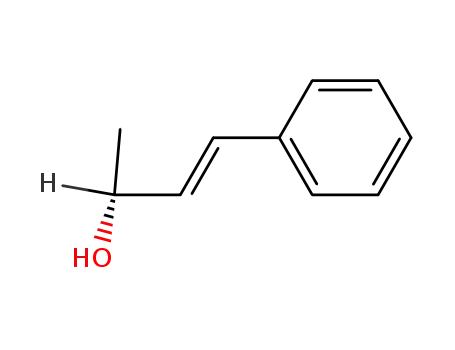 Molecular Structure of 62413-47-2 (3-Buten-2-ol, 4-phenyl-, (2R,3E)-)