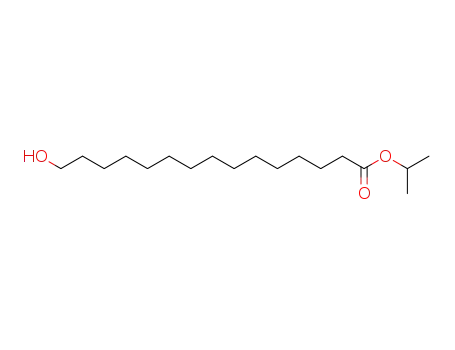Pentadecanoic acid, 15-hydroxy-, 1-methylethyl ester