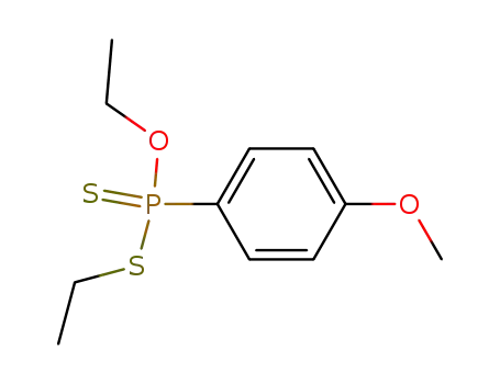 Molecular Structure of 88722-15-0 (O,S-diethyl-(4-methoxyphenyl)phosphonodithioate)