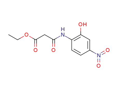 Molecular Structure of 43038-58-0 (2-hydroxy-4-nitromalonanilic acid ethyl ester)