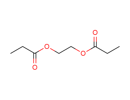 123-80-8,glycol dipropionate,1,2-Ethanediol,dipropanoate (9CI); Propionic acid, ethylene ester (6CI,7CI); Ethylene glycol,dipropionate (8CI); 1,2-Bis(propionyloxy)ethane; 1,2-Ethylene glycoldipropionate; Ethylene dipropionate; Ethylene propionate; NSC 8876