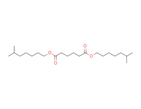 Molecular Structure of 105-96-4 (Hexanedioic acid,1,6-bis(6-methylheptyl) ester)