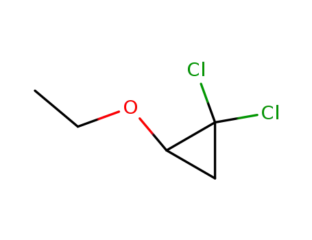 Molecular Structure of 7363-99-7 (1,1-dichloro-2-ethoxycyclopropane)