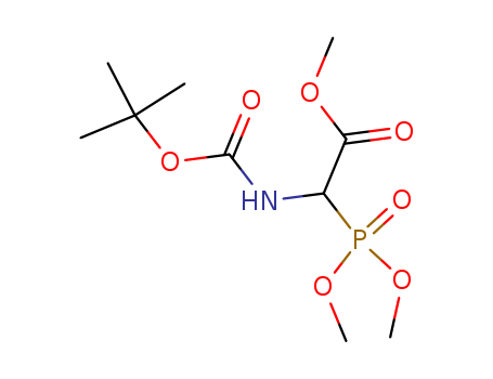 Methyl N-Boc-2-(dimethylphosphono)glycinate