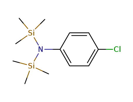 Molecular Structure of 31935-72-5 (Silanamine, N-(4-chlorophenyl)-1,1,1-trimethyl-N-(trimethylsilyl)-)