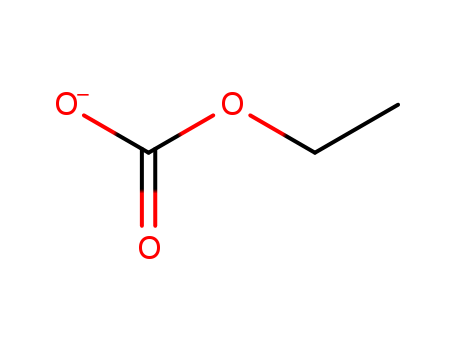 Carbonic acid, monoethyl ester, ion(1-)