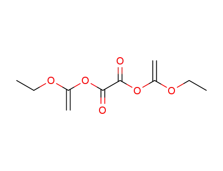 Molecular Structure of 90927-60-9 (Oxalsaeure-bis-(1-ethoxy-vinylester))