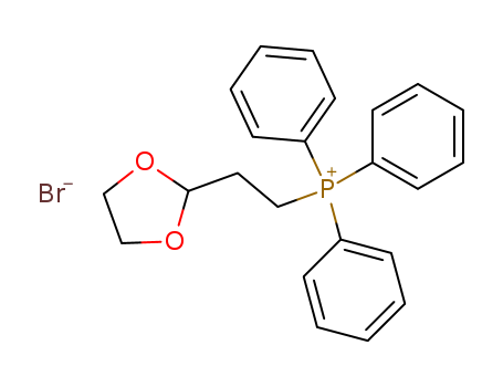 Phosphonium,[2-(1,3-dioxolan-2-yl)ethyl]triphenyl-, bromide (1:1)(86608-70-0)