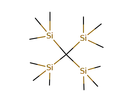 Molecular Structure of 1066-64-4 (methanetetrayltetrakis[trimethylsilane])