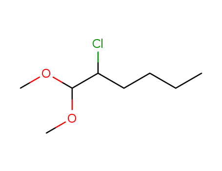Molecular Structure of 142836-42-8 (Hexane, 2-chloro-1,1-dimethoxy-)